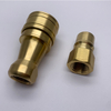 ISO7241-B KZD Vidutinio slėgio didelio našumo pneumatinė ir hidraulinė greitoji jungtis (žalvaris) 