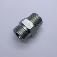 1DT METRIC MALE 24°H.T. BSPT MALE 60° construction machinery component