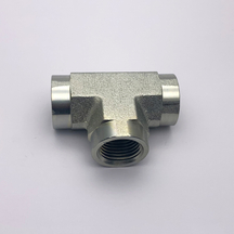 Female Pipe Tee GN Female pipe thread (lahat ng tatlong dulo) female tee fitting hydraulic adapter 