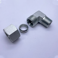 1DT9 1DT9-RN 90°METRIC MALE 24°/ BSPT MALE 60° hydraulic connector sukatan