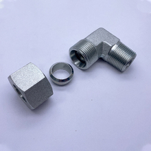 1DT9 1DT9-RN 90°METRIC MALE 24°/ BSPT MALE 60° hydraulic connector sukatan