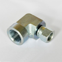 6503 Female Pipe Thread / Female JIC 90° valves at fittings
