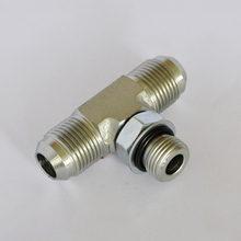 6803 Flare tube ends / straight thread O-ring SAE 070429 Straight Thread Branch Tee hydraulic pipe fitting