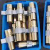 KZE-BB 6100 series threaded connection flush valves high flow connect under pressure hydraulic quick couplings