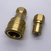 ISO7241-B KZD Middels trykk høy ytelse pneumatisk og hydraulisk hurtigkobling (messing) 