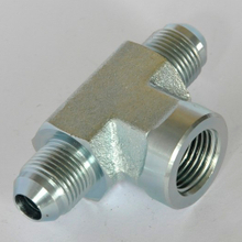 Female Branch Tee 2602 Flare tube end / female pipe end SAE 070427 hydraulic hose end fitting