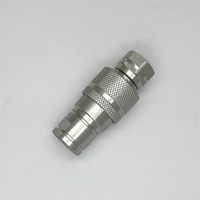 SM Series double shut-off couplings High Pressure Manual sleeve, poppet valve Hydraulic Quick Couplings