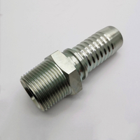13011 BSP MALE hydraulic hose fittings carbon steel pipe fittings
