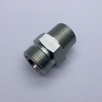 1DT METRIC MALE 24°HT BSPT MALE 60° construction machinery component
