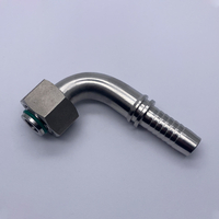 20491SS ISO 12151-2-DIN3865 90° Metric Hmeichhia 24° Cone O-Ring Pipe Hose Fitting Adapter hydraulic hose fitting couple