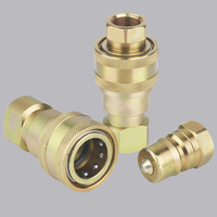 ISO7241-B S2 閉合式液壓快拆軟管接頭（鋼製） 