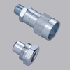 KZE-B ISO14540 high pressure Thread Locked type hydraulic quick couplers (steel)